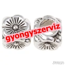   Pandora stílusú fémgyöngy. Charm. Köztes gyöngy. Pandora köztes. Leárazva!