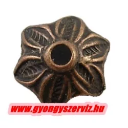 20db gyöngykupak. 10.5x3.5mm. Antik réz szín.