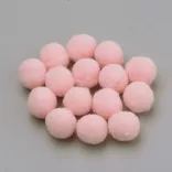 Poliészter pompom. 24mm. 10db/csomag. 9 szín.