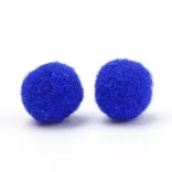 Poliészter pompom. 24mm. 10db/csomag. 9 szín.