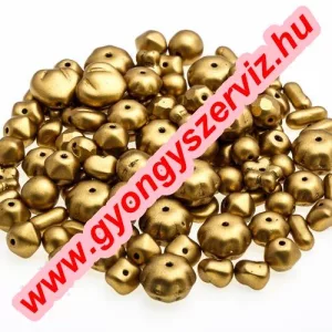 20g. Cseh gyöngy. Arany. Mix. Mindig akcióban!