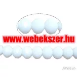 Kiárusítás!  20db. Csiszolt üveggyöngy. Fánk gyöngy. 6x8mm. 10 szín! Mindig akcióban!