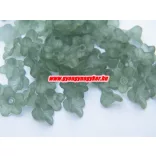50db. Akril virág gyöngy. 10x5mm.  10 színben! Mindig akcióban!