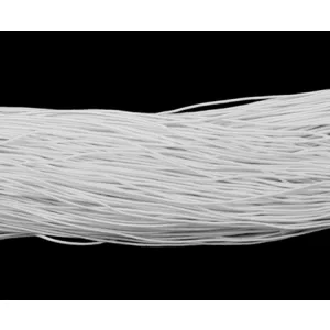 Gumizsinór, kalapgumi. 1mm. 27m/tekercs. Fehér.