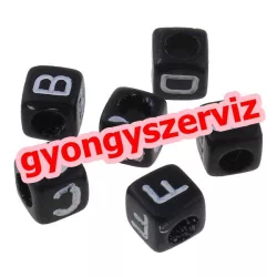   20db. Műanyag betű gyöngy. Akril gyöngy. Válassz betűt! Mindig akcióban!