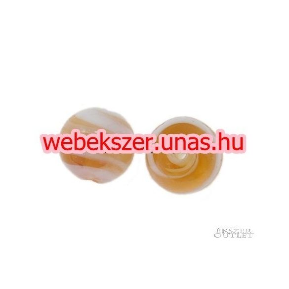 Üveggyöngy. Lámpagyöngy. 12mm. 7 szín. Válassz színt! Mindig akcióban!
