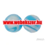 Üveggyöngy. Lámpagyöngy. 12mm. 7 szín. Válassz színt! Mindig akcióban!