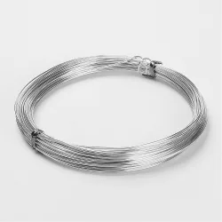 Alumínium ékszer drót. 2mm. platina szín. 3m.