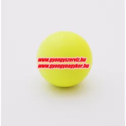 Angyalhívó csengő golyó. Neon sárga. 18mm .