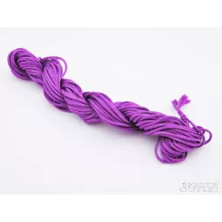   Shamballa fonal. Nylon fonal. 1.5mm. 12.5m. Lila.   Legjobb ár!