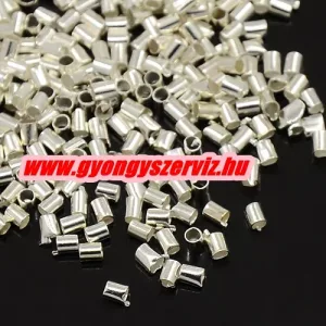 Stopper.1.5mm.  Ezüst szín. 1g.