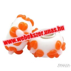 Kiárusítás! Pandora stílusú üveg gyöngy. Lámpagyöngy. 911638. Leárazva!