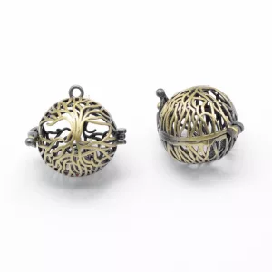 Leárazás! Angyalhívó medál. Élet fa. Antik bronz szín.