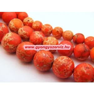 30db.  Regalit, császárkő. 6mm. Narancs.