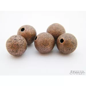 Leárazás! 10db. Fémgyöngy. 12mm. Antik réz. Mindig akcióban!