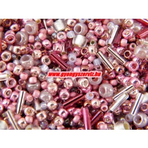 Kiárusítás!   Toho gyöngy. Pink mix. 10g/csomag. Mindig akcióban!