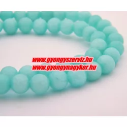 Jade ásványgyöngy. 6mm. "Amazonit".