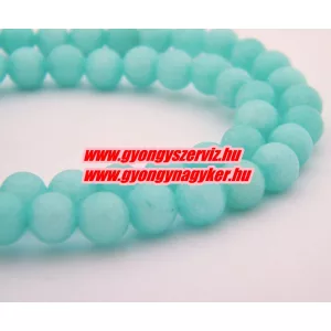Jade ásványgyöngy. 6mm. "Amazonit".
